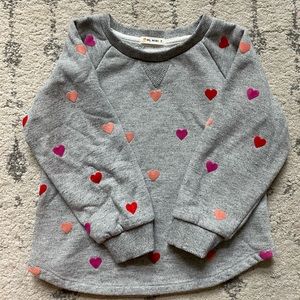 Marine Layer Mini Heart Sweatshirt